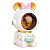 Ночник детский Ears planet blue ILikeGift 9018-36D